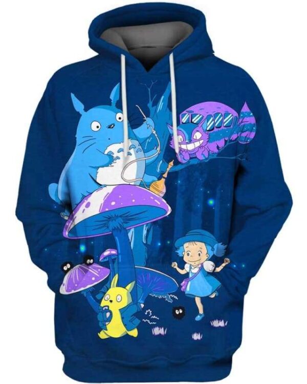 My Neighbor Alice - All Over Apparel - Hoodie / S - www.secrettees.com