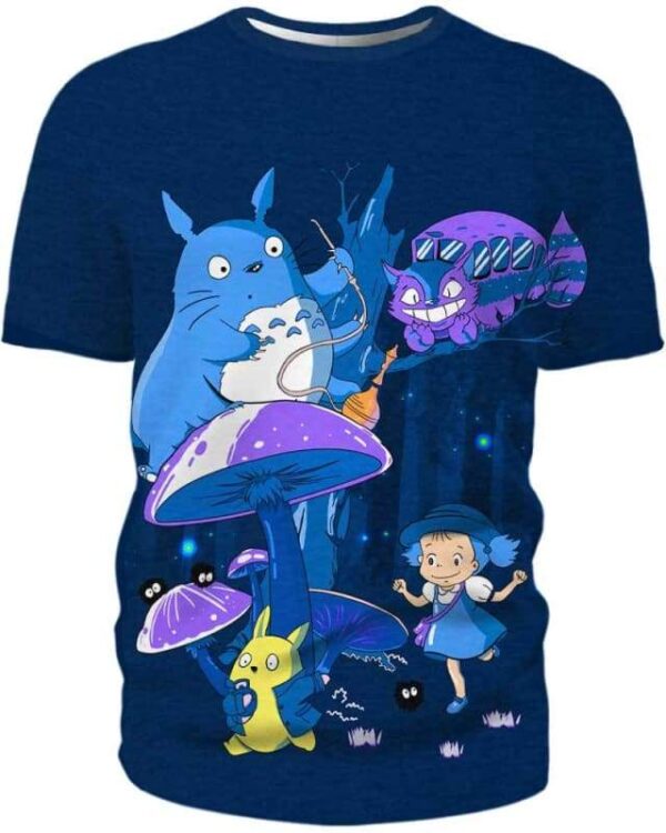 My Neighbor Alice - All Over Apparel - T-Shirt / S - www.secrettees.com