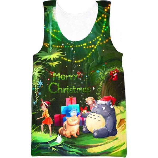 My Neighbor Christmas - All Over Apparel - Tank Top / S - www.secrettees.com