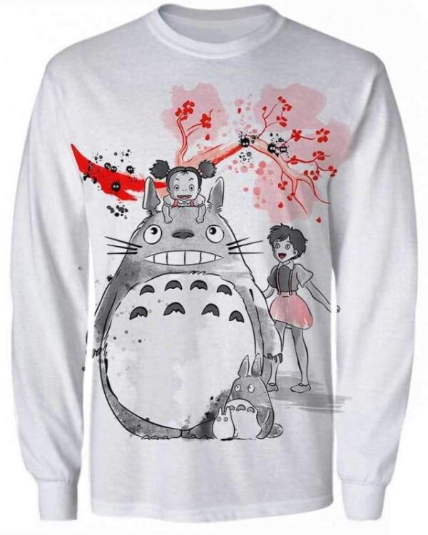 My Neighbor Sumi-e - All Over Apparel - Sweatshirt / S - www.secrettees.com