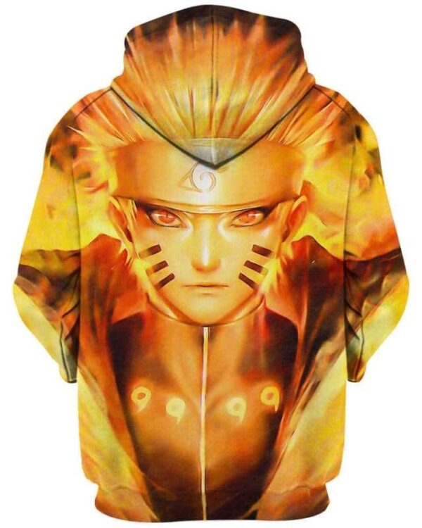 Naruto Fire - All Over Apparel - www.secrettees.com