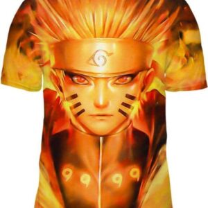 Naruto Fire - All Over Apparel - T-Shirt / S - www.secrettees.com