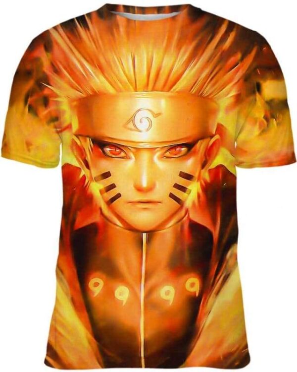 Naruto Fire - All Over Apparel - T-Shirt / S - www.secrettees.com