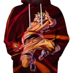 Naruto Outrage - All Over Apparel - Hoodie / S - www.secrettees.com