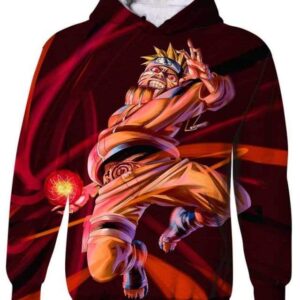 Naruto Outrage - All Over Apparel - Kid Hoodie / S - www.secrettees.com