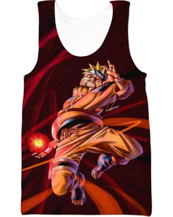 Naruto Outrage - All Over Apparel - Tank Top / S - www.secrettees.com