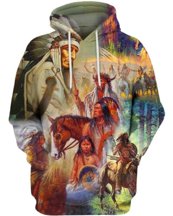 Native American Archives - All Over Apparel - Hoodie / S - www.secrettees.com