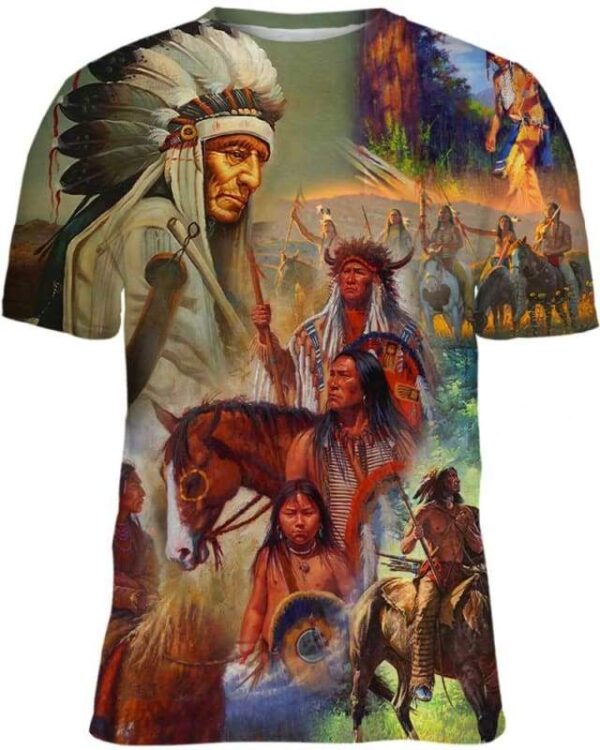Native American Archives - All Over Apparel - Kid Tee / S - www.secrettees.com