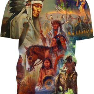 Native American Archives - All Over Apparel - T-Shirt / S - www.secrettees.com