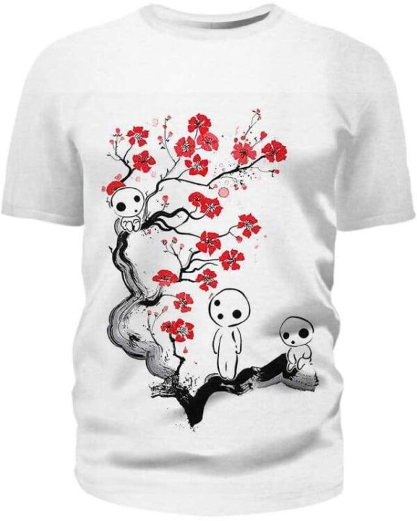 Naughty Kodama - All Over Apparel - Kid Tee / S - www.secrettees.com
