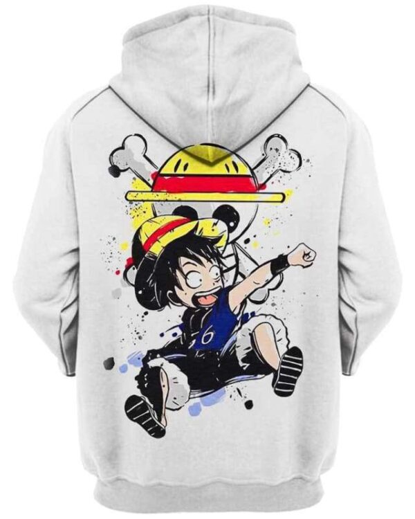 Naughty Luffy - All Over Apparel - www.secrettees.com
