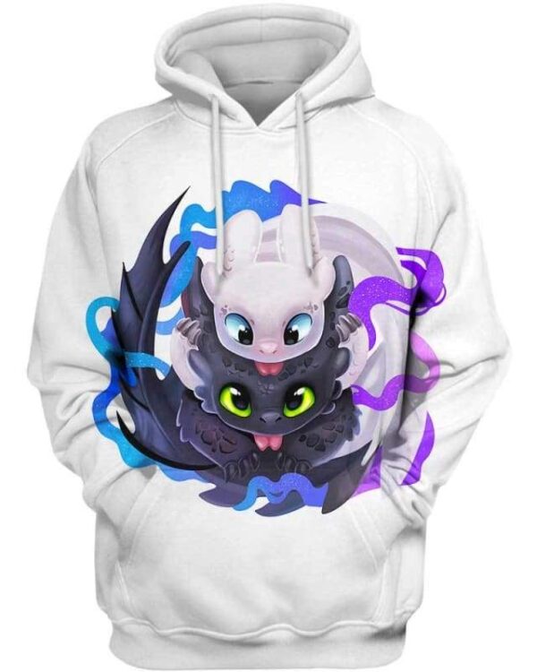 Night - Light - All Over Apparel - Hoodie / S - www.secrettees.com