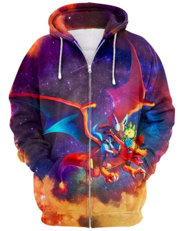 Night Sky - All Over Apparel - Hoodie / S - www.secrettees.com