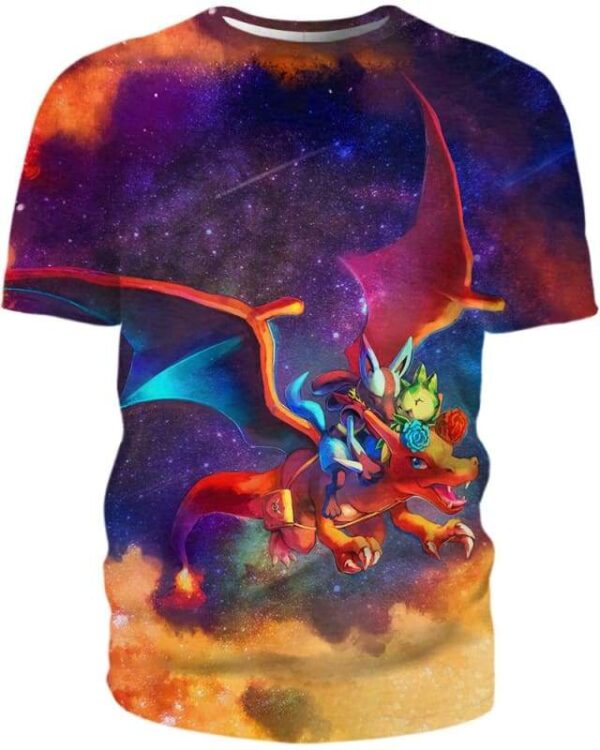 Night Sky - All Over Apparel - T-Shirt / S - www.secrettees.com