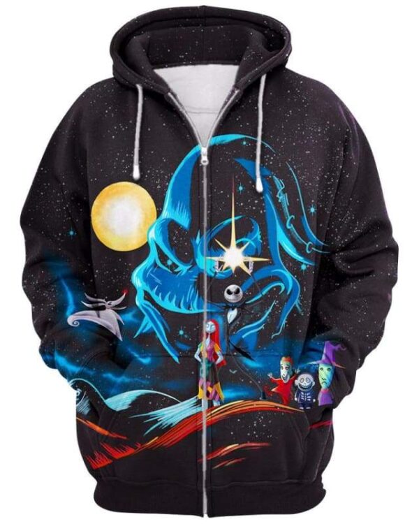 Nightmare Concept GOT - All Over Apparel - Zip Hoodie / S - www.secrettees.com