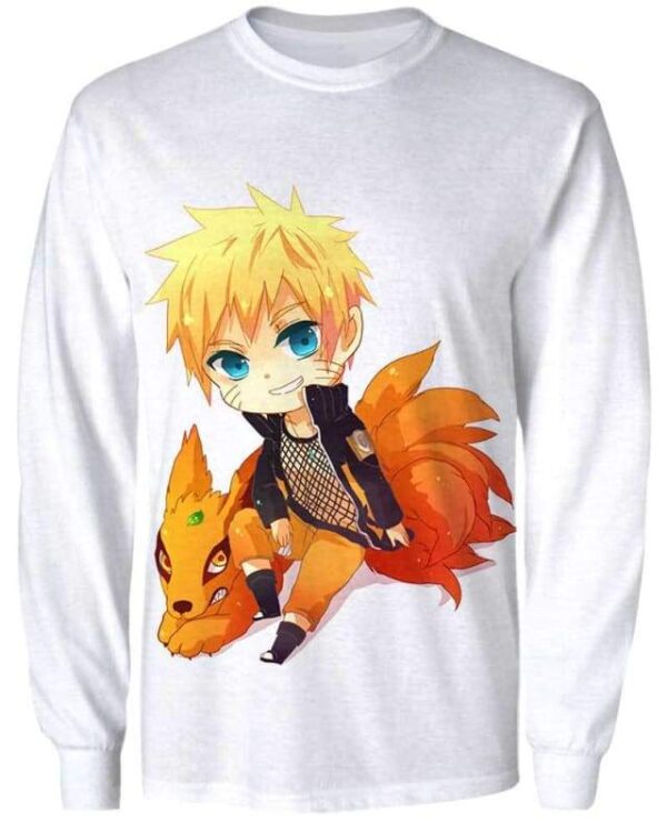 Ninja Friendship - All Over Apparel - Sweatshirt / S - www.secrettees.com
