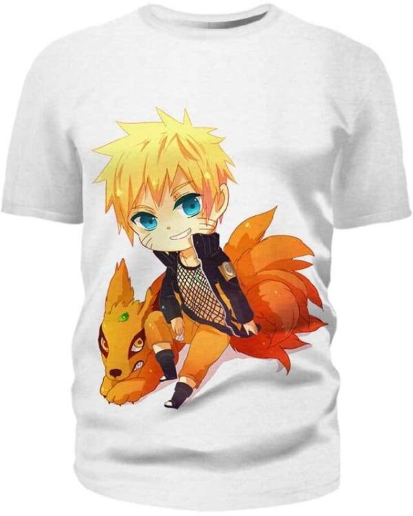Ninja Friendship - All Over Apparel - T-Shirt / S - www.secrettees.com