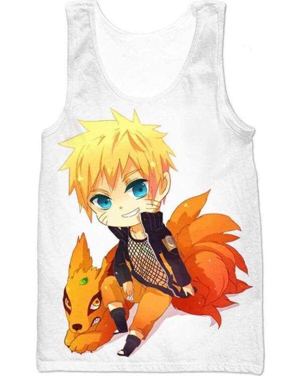 Ninja Friendship - All Over Apparel - Tank Top / S - www.secrettees.com