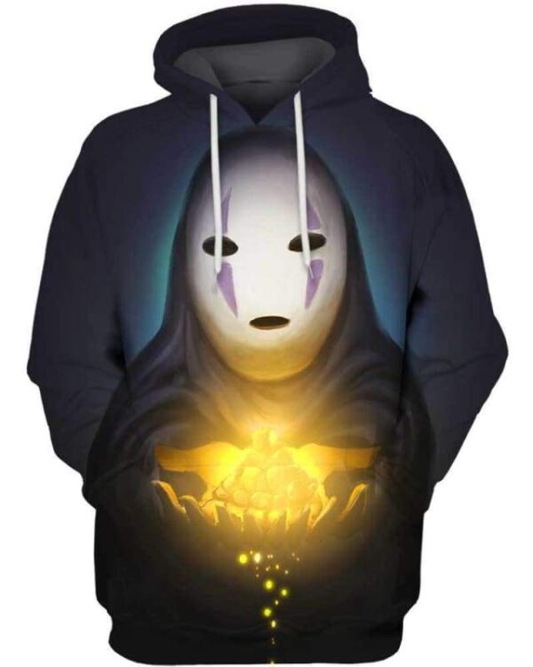 Noface Gold - All Over Apparel - Hoodie / S - www.secrettees.com