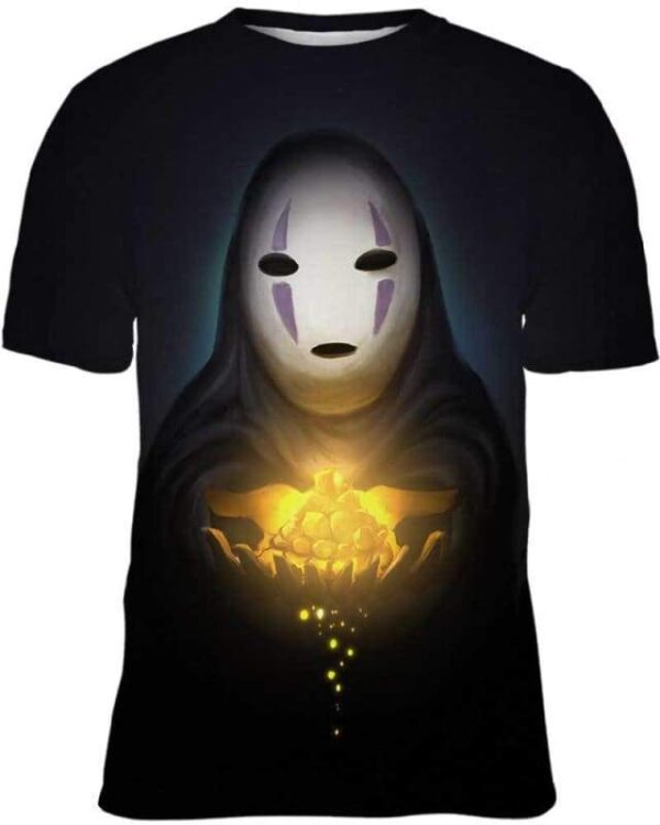 Noface Gold - All Over Apparel - Kid Tee / S - www.secrettees.com