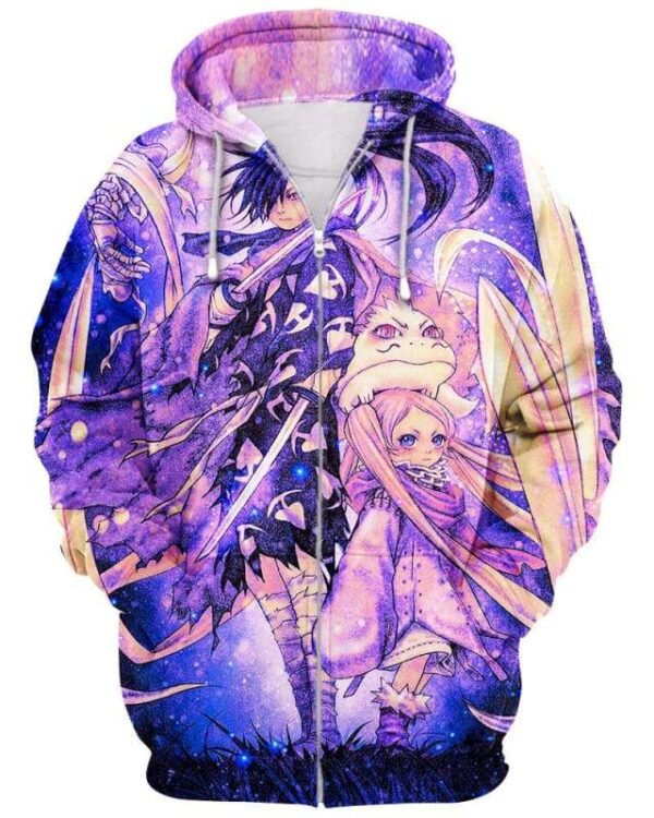 Nonesuch Hyakkimaru - All Over Apparel - Zip Hoodie / S - www.secrettees.com