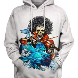 Ocean Symphony - All Over Apparel - Hoodie / S - www.secrettees.com