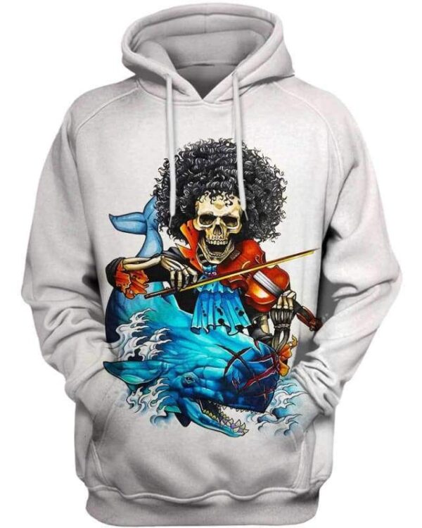 Ocean Symphony - All Over Apparel - Hoodie / S - www.secrettees.com