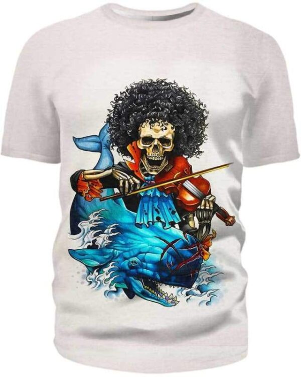 Ocean Symphony - All Over Apparel - T-Shirt / S - www.secrettees.com