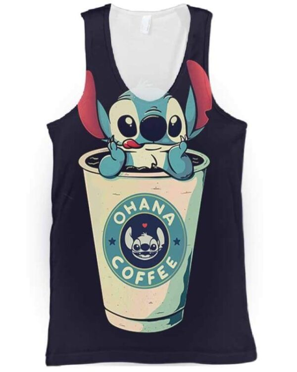 Ohana Coffee - All Over Apparel - Tank Top / S - www.secrettees.com