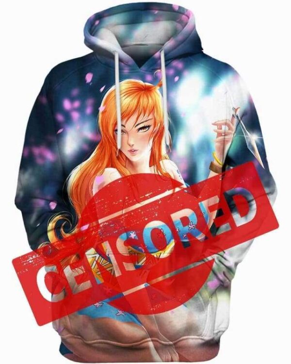 Onami Hot Nami on the beach - All Over Apparel - Hoodie / S - www.secrettees.com