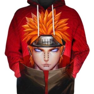 Pain Nagato - All Over Apparel - Hoodie / S - www.secrettees.com