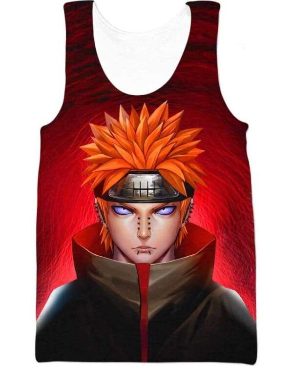 Pain Nagato - All Over Apparel - Tank Top / S - www.secrettees.com