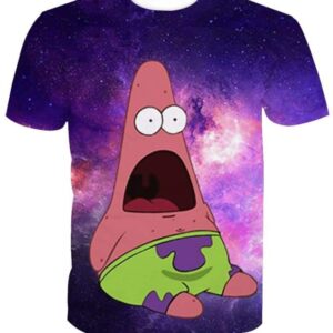 Patrick Star Galaxy 3D T-shirt - All Over Apparel - T-Shirt / S - www.secrettees.com
