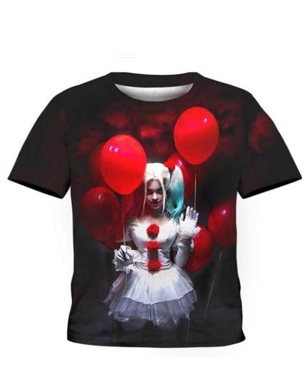 Pennywise Quinn - All Over Apparel - Kid Tee / S - www.secrettees.com