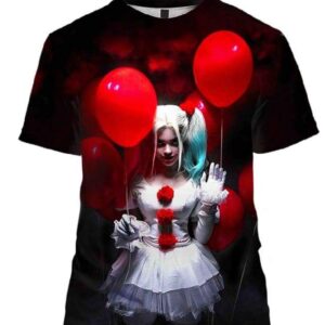 Pennywise Quinn - All Over Apparel - T-Shirt / S - www.secrettees.com