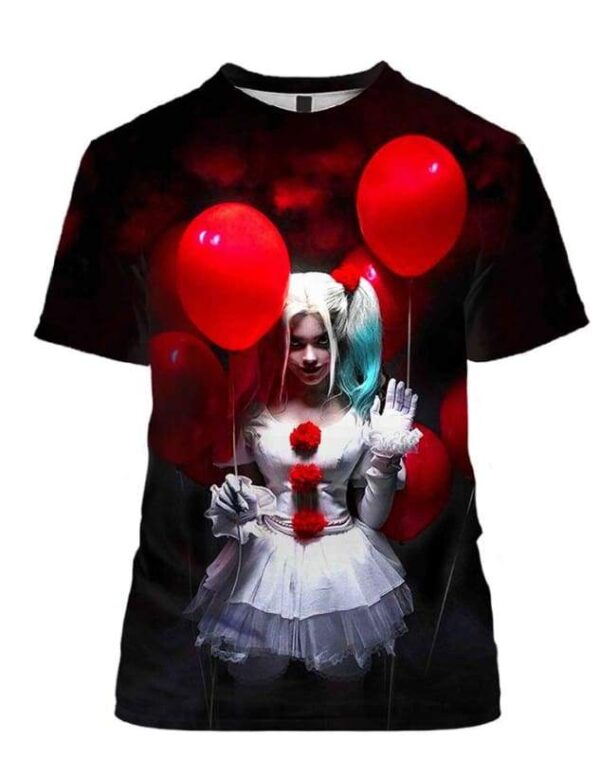 Pennywise Quinn - All Over Apparel - T-Shirt / S - www.secrettees.com