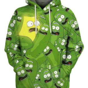 Pickle Rick - All Over Apparel - www.secrettees.com