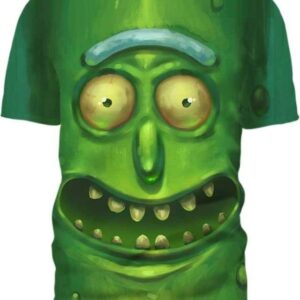 Pickle Rick Costume - All Over Apparel - T-Shirt / S - www.secrettees.com