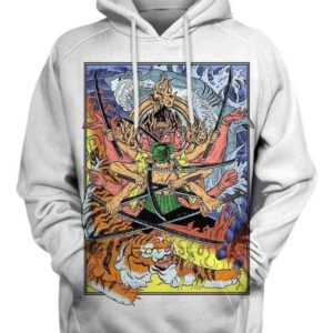 Pirate Hunter - All Over Apparel - Hoodie / S - www.secrettees.com