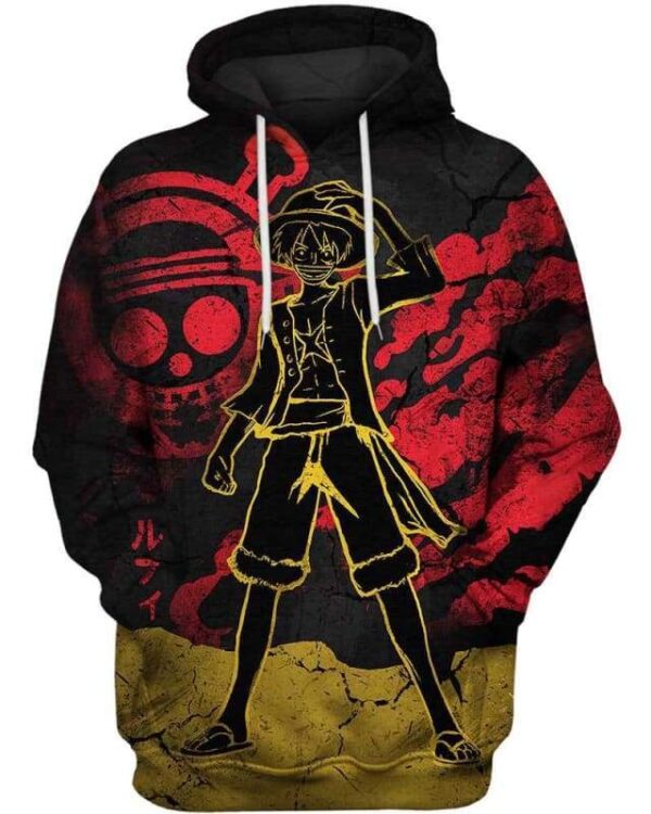 Pirate Land - All Over Apparel - Hoodie / S - www.secrettees.com