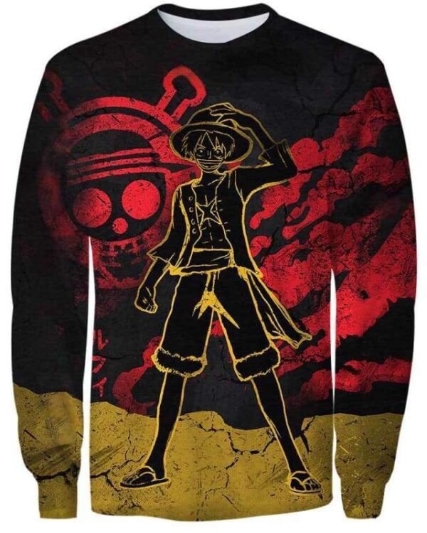 Pirate Land - All Over Apparel - Sweatshirt / S - www.secrettees.com