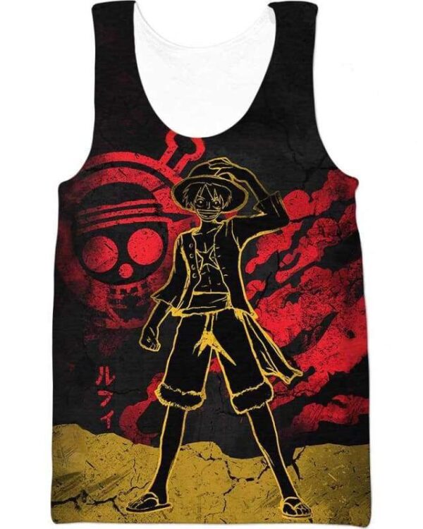 Pirate Land - All Over Apparel - Tank Top / S - www.secrettees.com