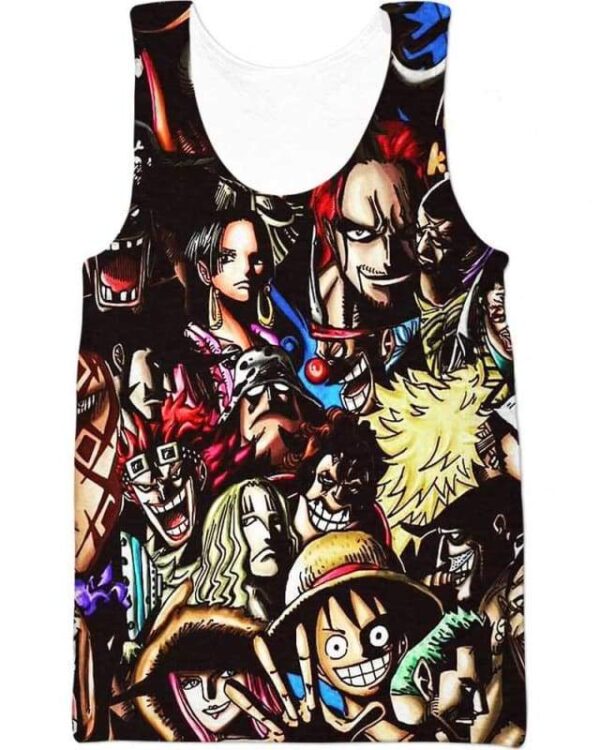 Pirates Island - All Over Apparel - Tank Top / S - www.secrettees.com