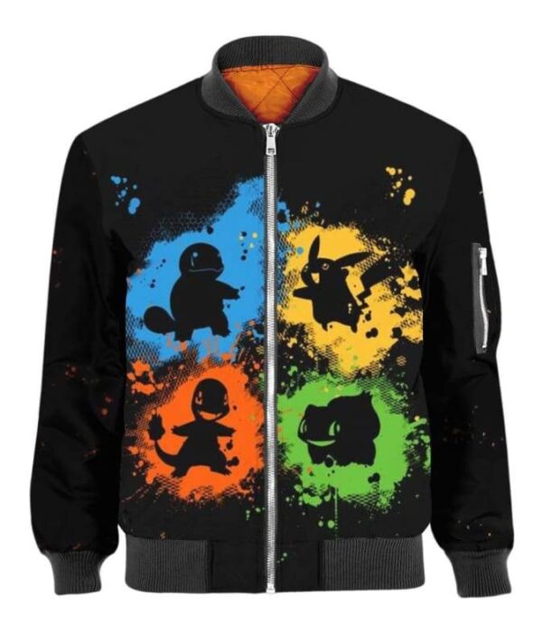 Pokesplach - All Over Apparel - Bomber / S - www.secrettees.com