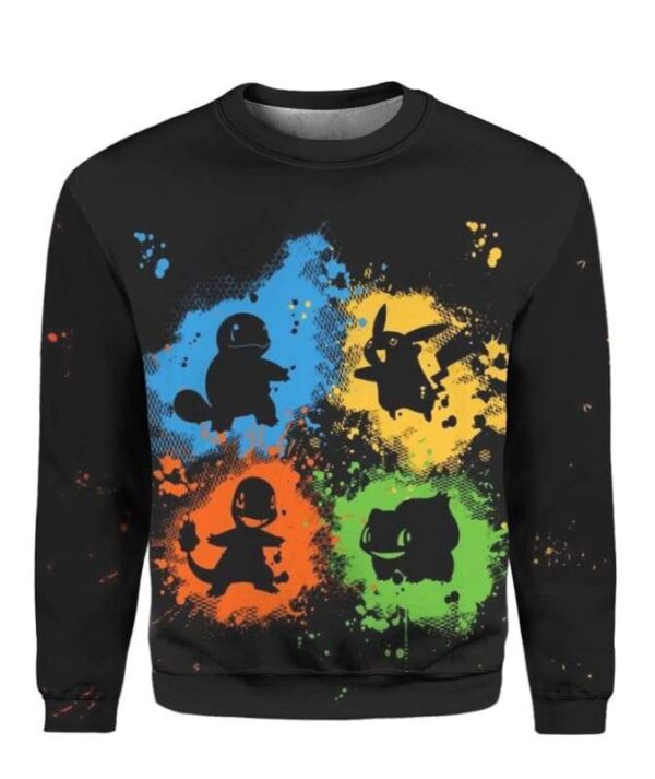 Pokesplach - All Over Apparel - Sweatshirt / S - www.secrettees.com