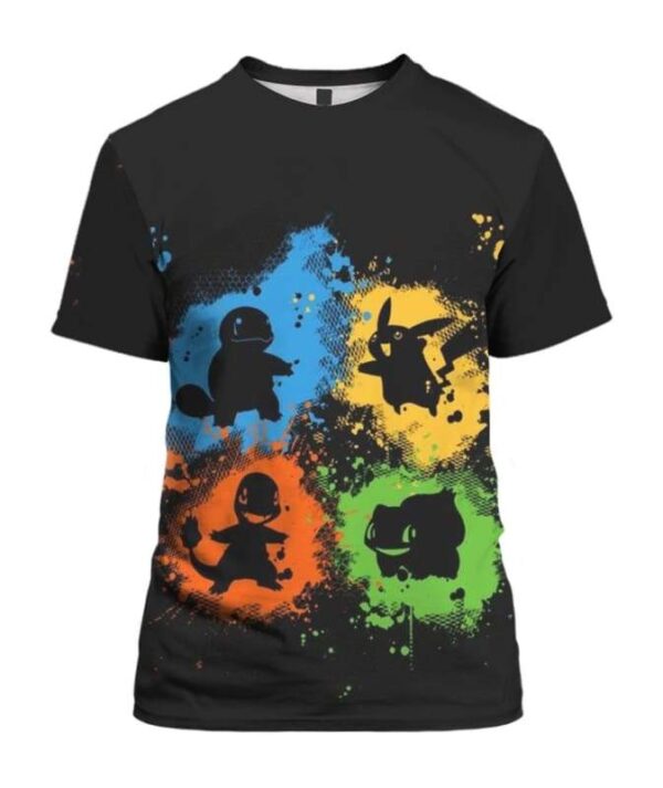 Pokesplach - All Over Apparel - T-Shirt / S - www.secrettees.com
