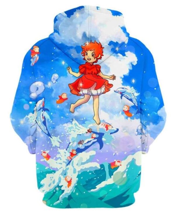 Ponyo - All Over Apparel - www.secrettees.com