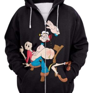 Popeye \u0026 Olive Oyl Sculaccia - 3D All 
