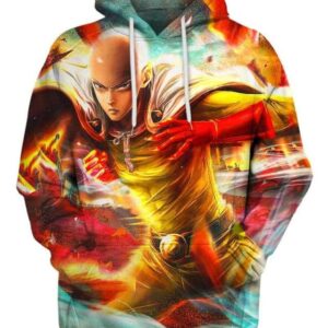 Power Of Punch - All Over Apparel - Hoodie / S - www.secrettees.com