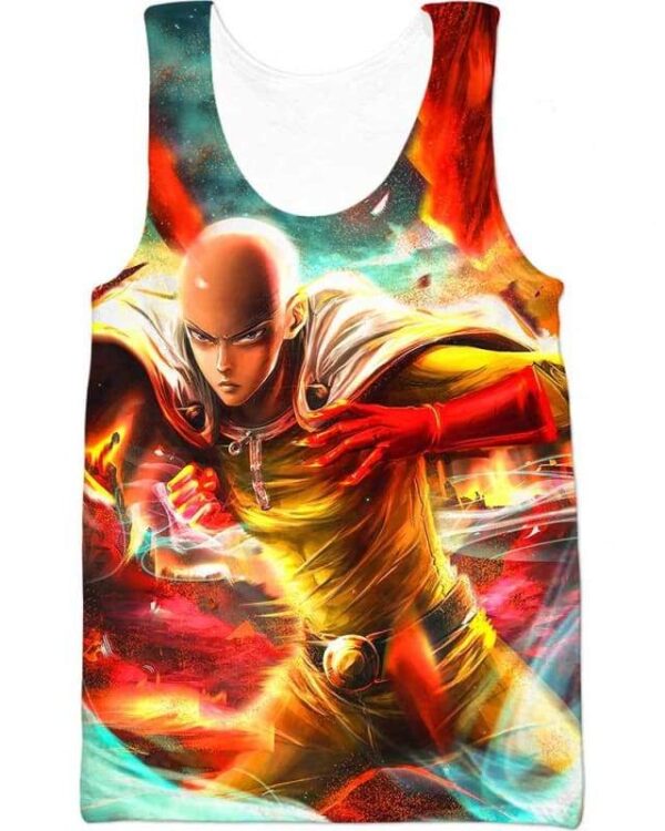 Power Of Punch - All Over Apparel - Tank Top / S - www.secrettees.com